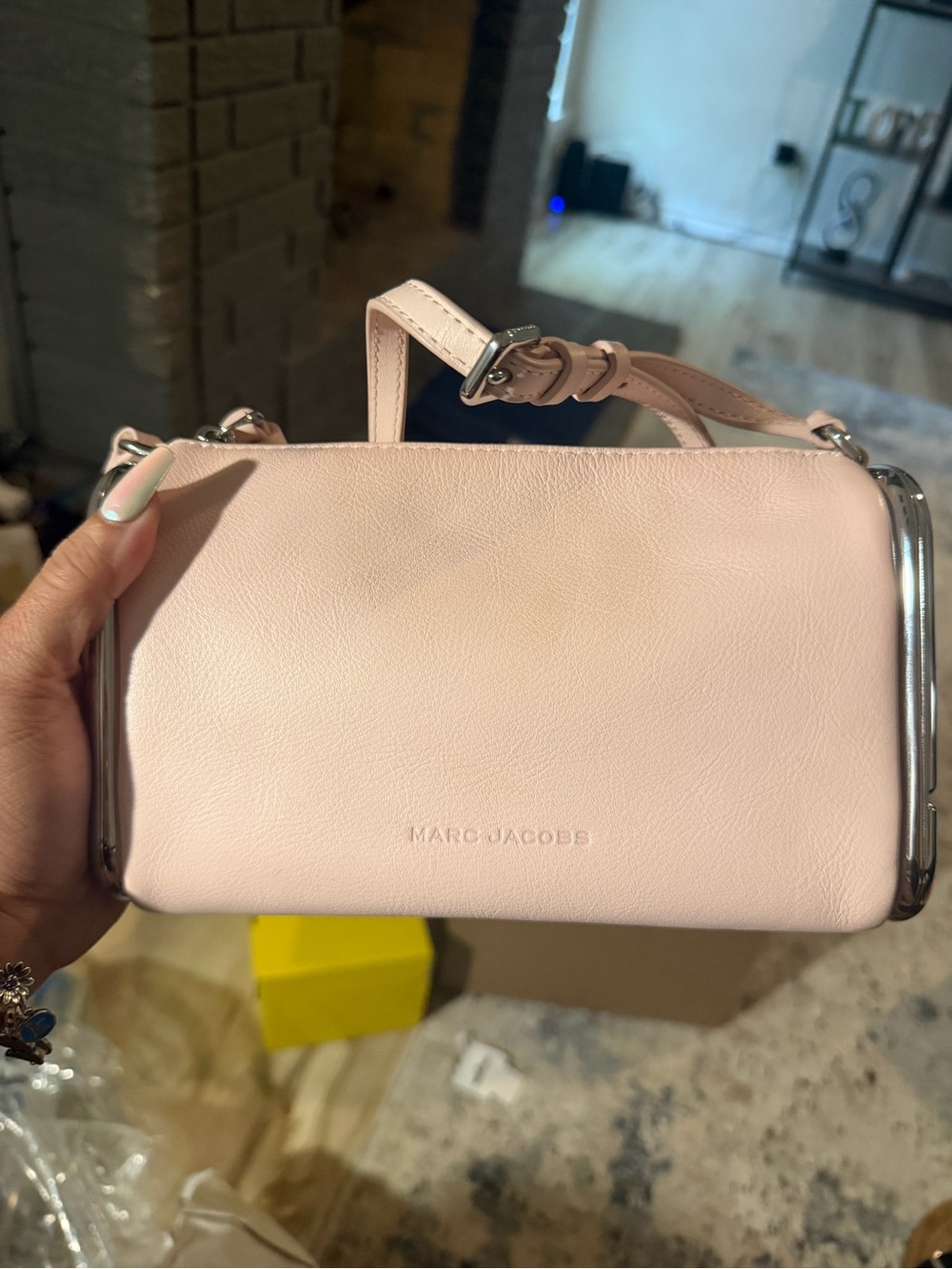 Marc Jacobs “THE SCENE” Pink Leather Shoulder Bag
